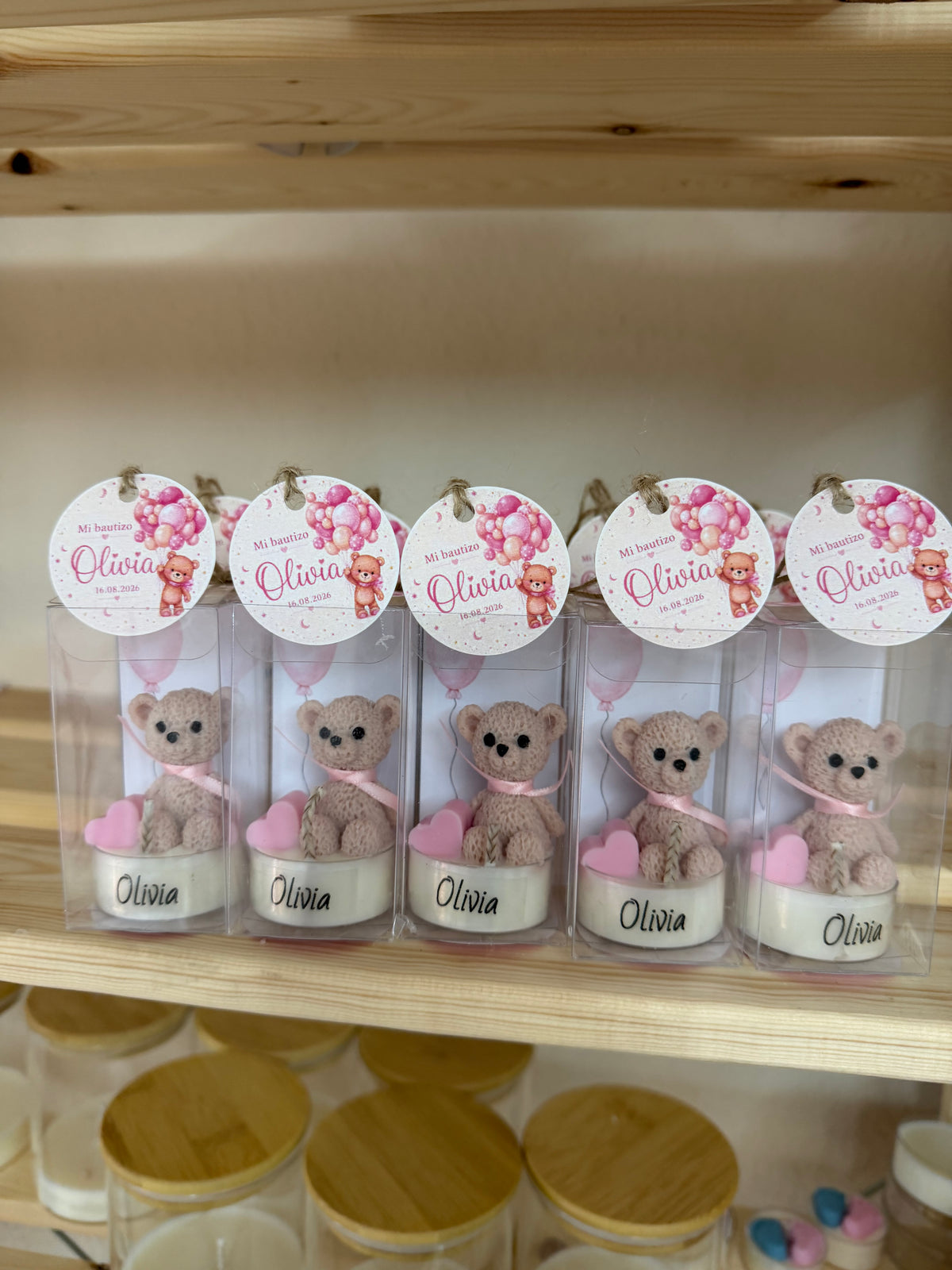 6 Velitas osito