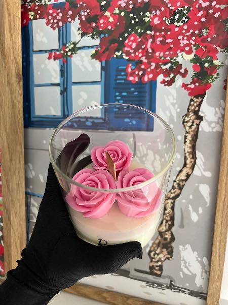 Vela rosas