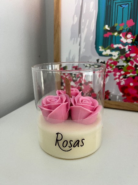 Vela rosas